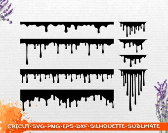Download Rainbow Paint Drip Etsy