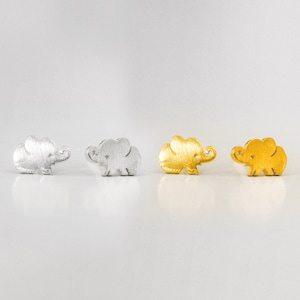 Tiny Elephant Stud Earrings,925 Sterling silver, Elephant Lover Gift,Elephant Jewelry, Animal Jewelry,Nature Inspired, good luck earrings