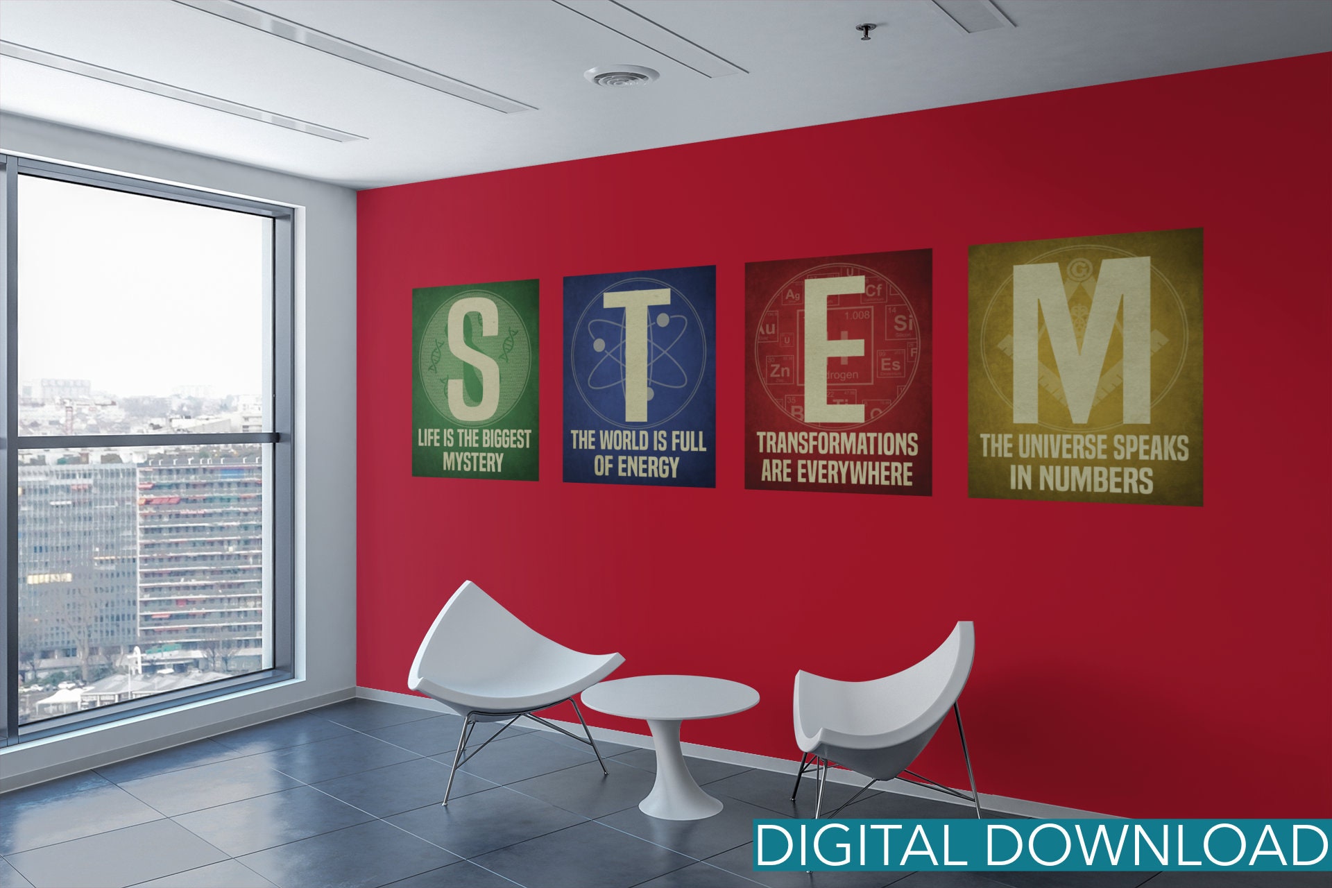 Stem Posters, Science Classroom Decor, STEM Decor, Classroom Art - Etsy