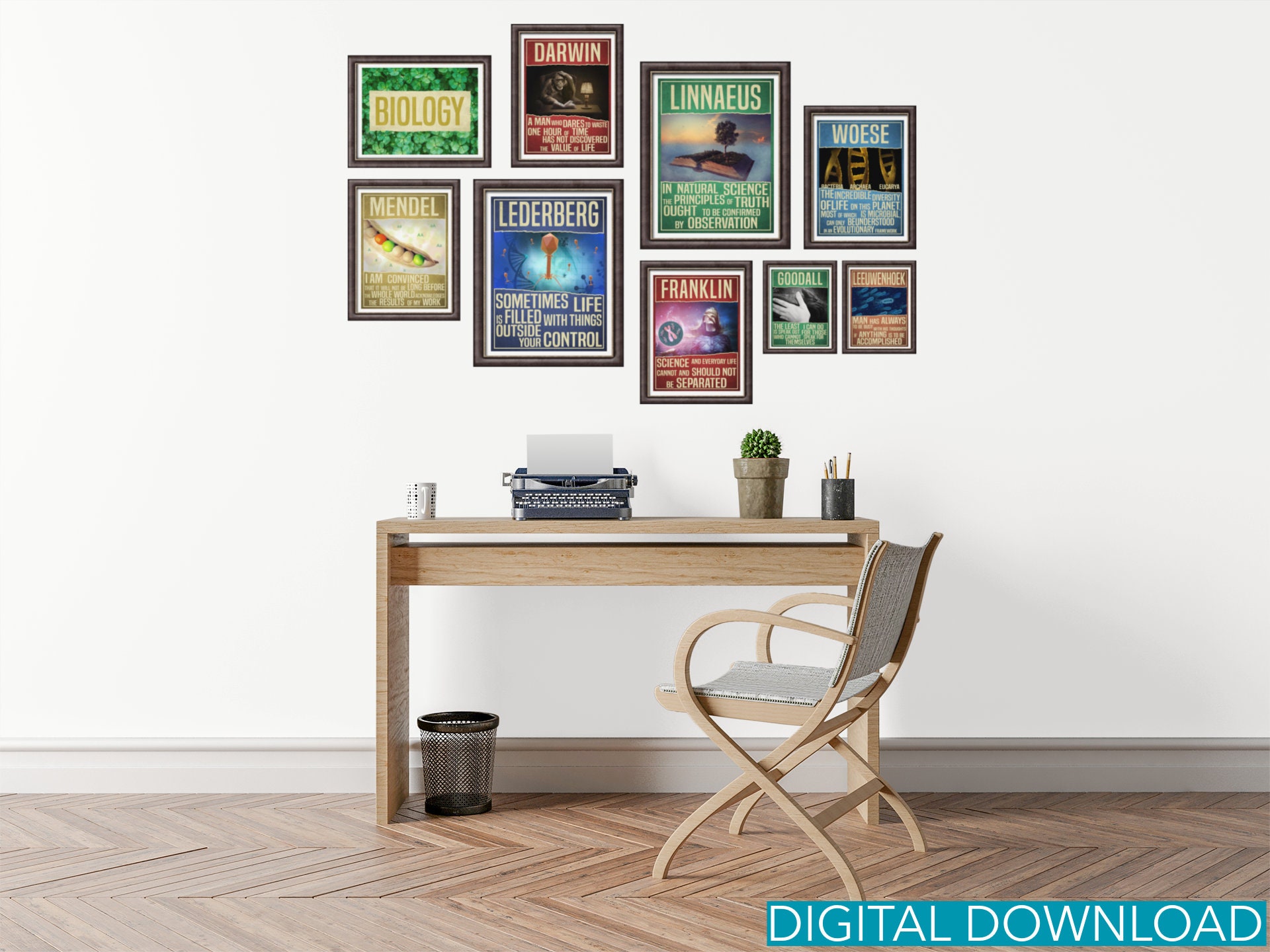 Biology Science Art Сollege Dorm Decor / Biology Decor Science Etsy