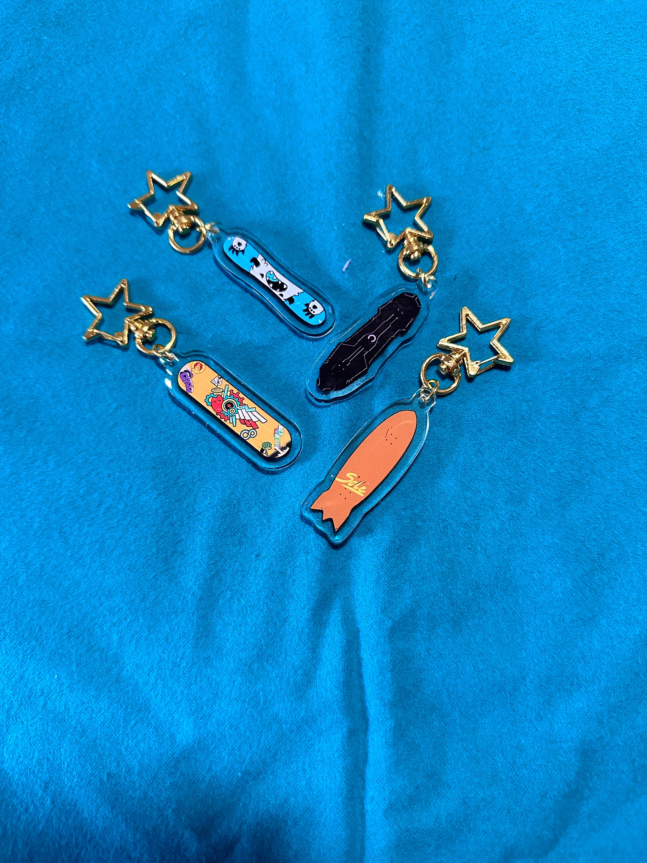 2” Sk8board Keychains **New Version Available!**