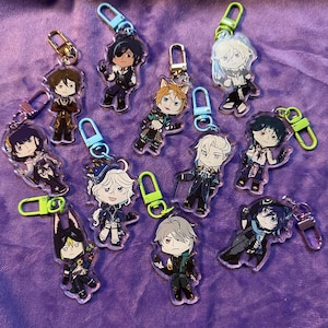 2.5” Genshin Character Keychains