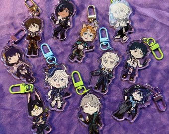 2.5” Genshin Character Keychains