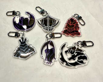 2” SL Guilds Keychains
