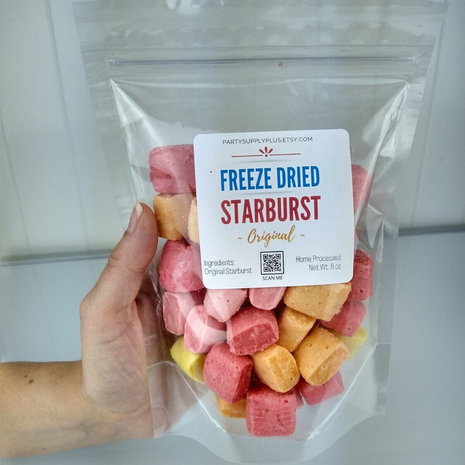 10 Oz Freeze Dried Original Starburst Crunchy Snacks for Etsy