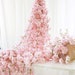 Artificial Cherry Blossom Garland for a Wedding Arch or Arbor, Photo Backdrop, Table Runner, Centerpiece, Approx 6 ft Flower Garland, 2 pc 