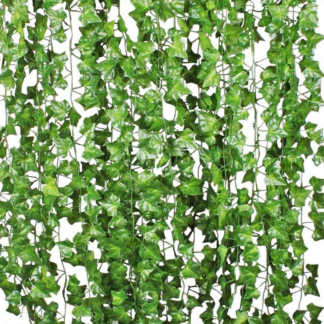 Artificial Ivy Wreath Ivy Wreath Fake Vine Uv Protection - Temu