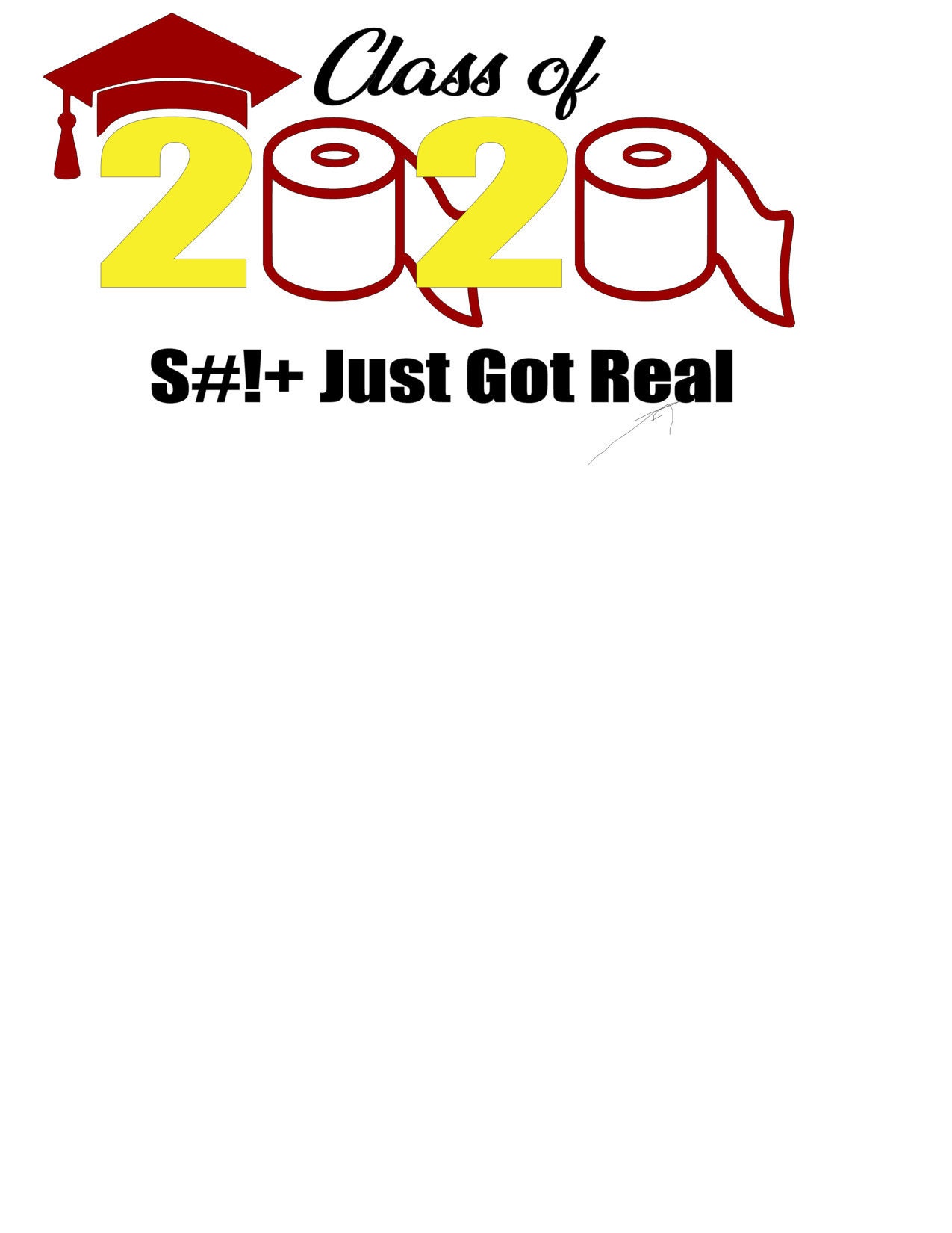Download Graduation class of 2020 2020 svg quarantine toilet paper ...