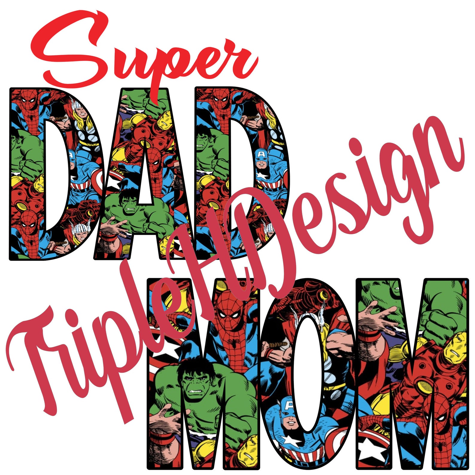 Download Superhero birthday family shirt matching birhday shirts svg | Etsy