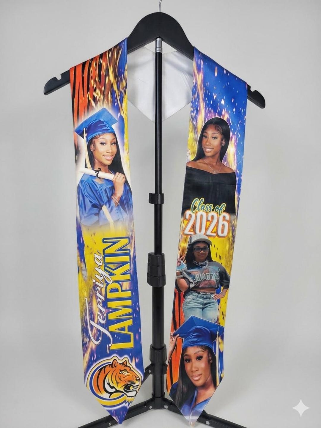 Faster Shipping Available by Request.. Custom 3d Stole With