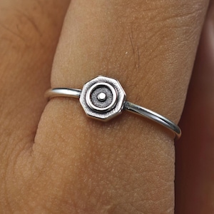 925 silver Sun Symbol Ring