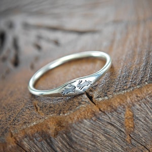 Silver Kiss Rabbits Ring, Liten Kanin Ring bild 5