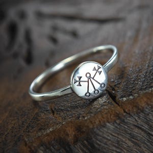 Silver Duke Prince Marquis Solomon Viking Ring