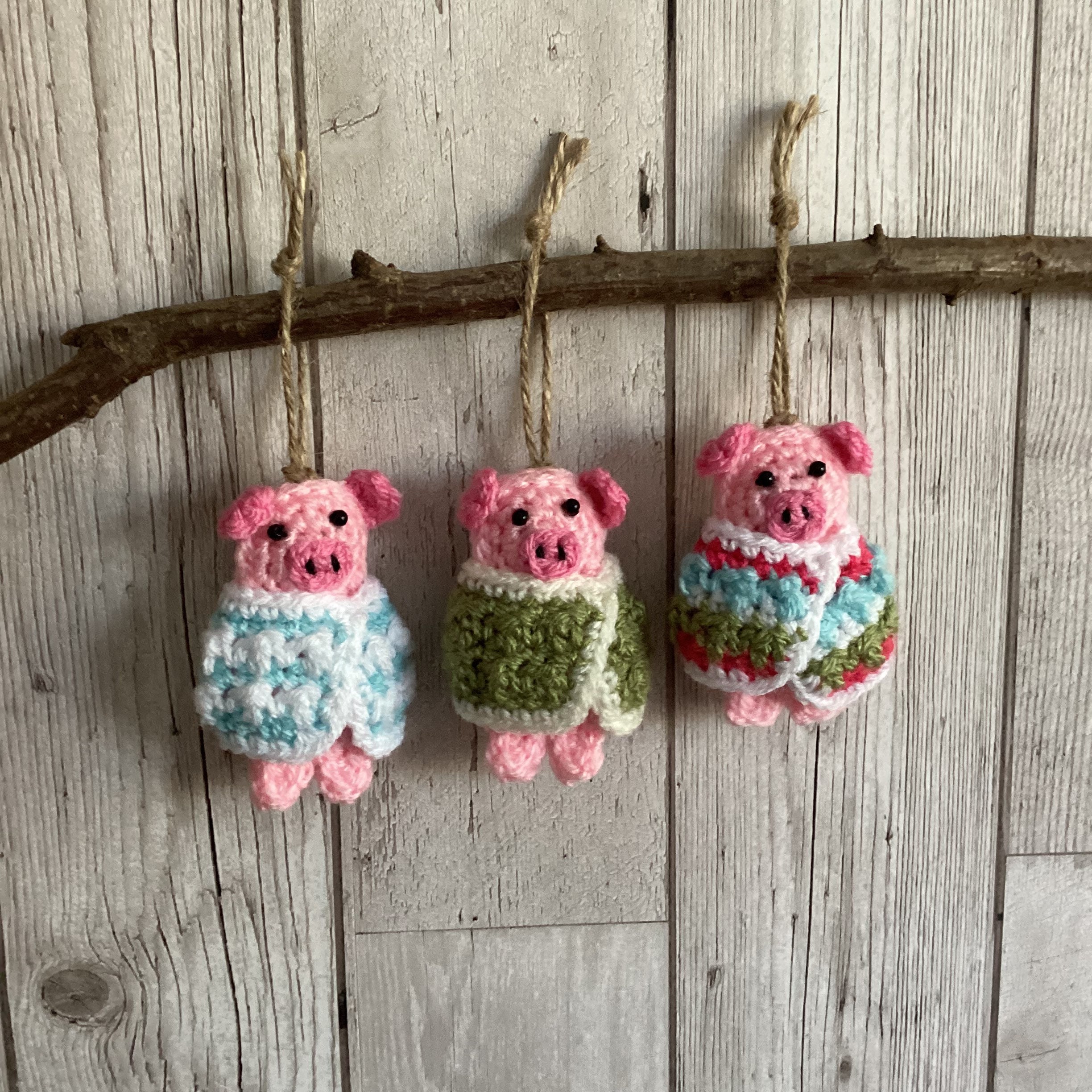 32 Our List of Adorable Crochet Pigs: Create Your Own Pig Plushie! 17 Crochet Pattern Pig in a Blanket