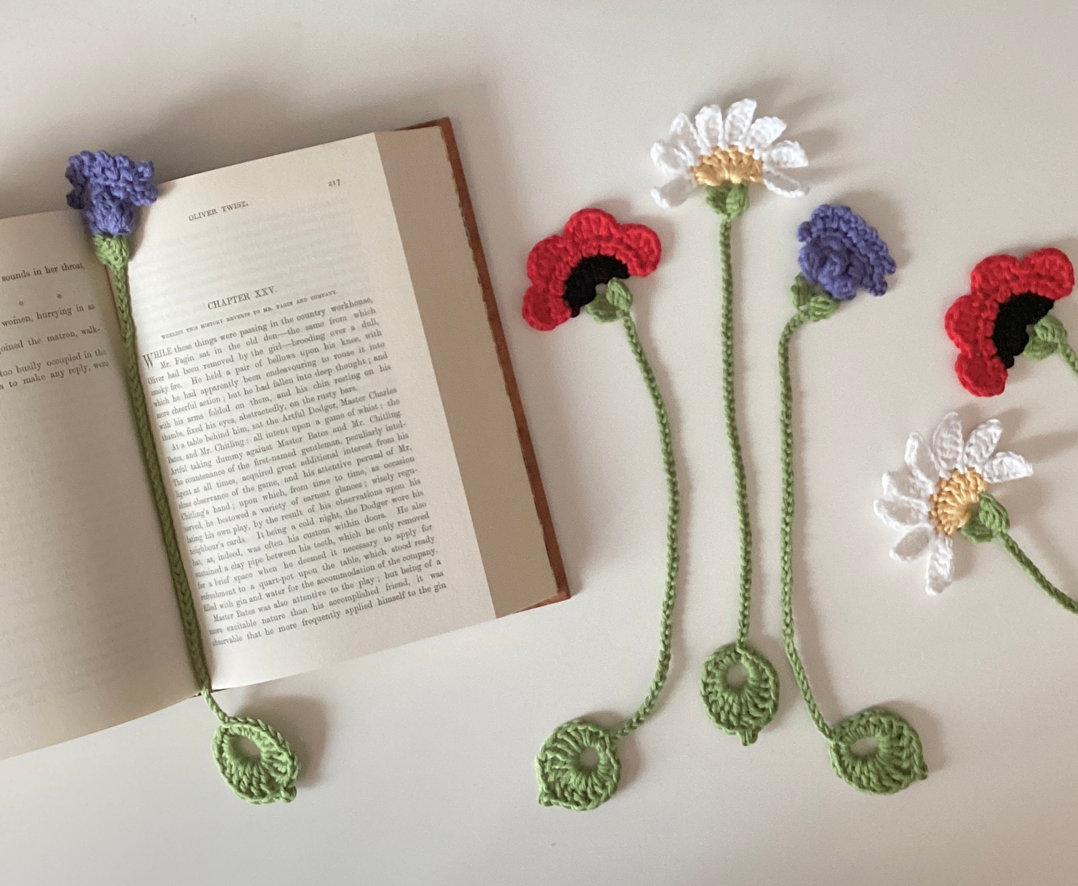 20 Crochet Bookmark Patterns – Hooks, Books, & Wanderlust