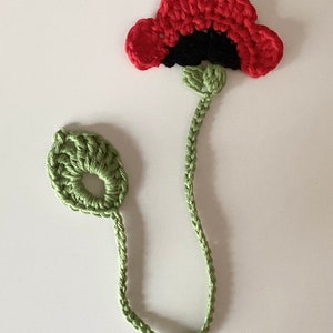 CROCHET PATTERN, wild flower bookmarks pdf pattern, US terms English only image 6