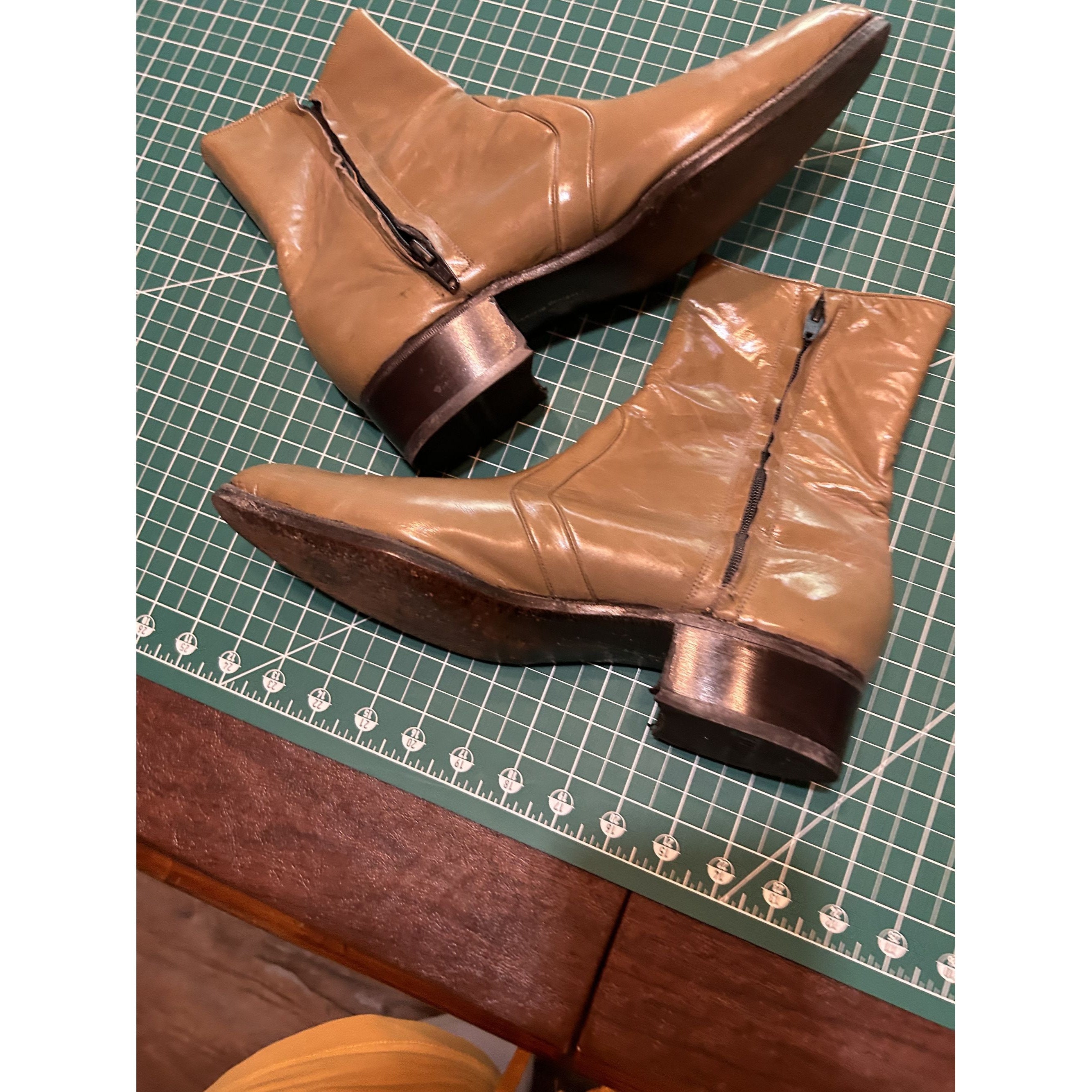 Vintage 1960 Paladium Designer Collection Leather Boots Size 8.5 Vintage 1960 Paladium Designer Collection Leather Boots Size  main image 4