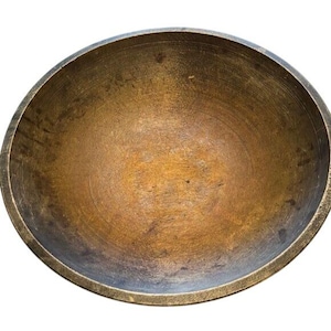 Primitive Large Wooden Dough Bowl