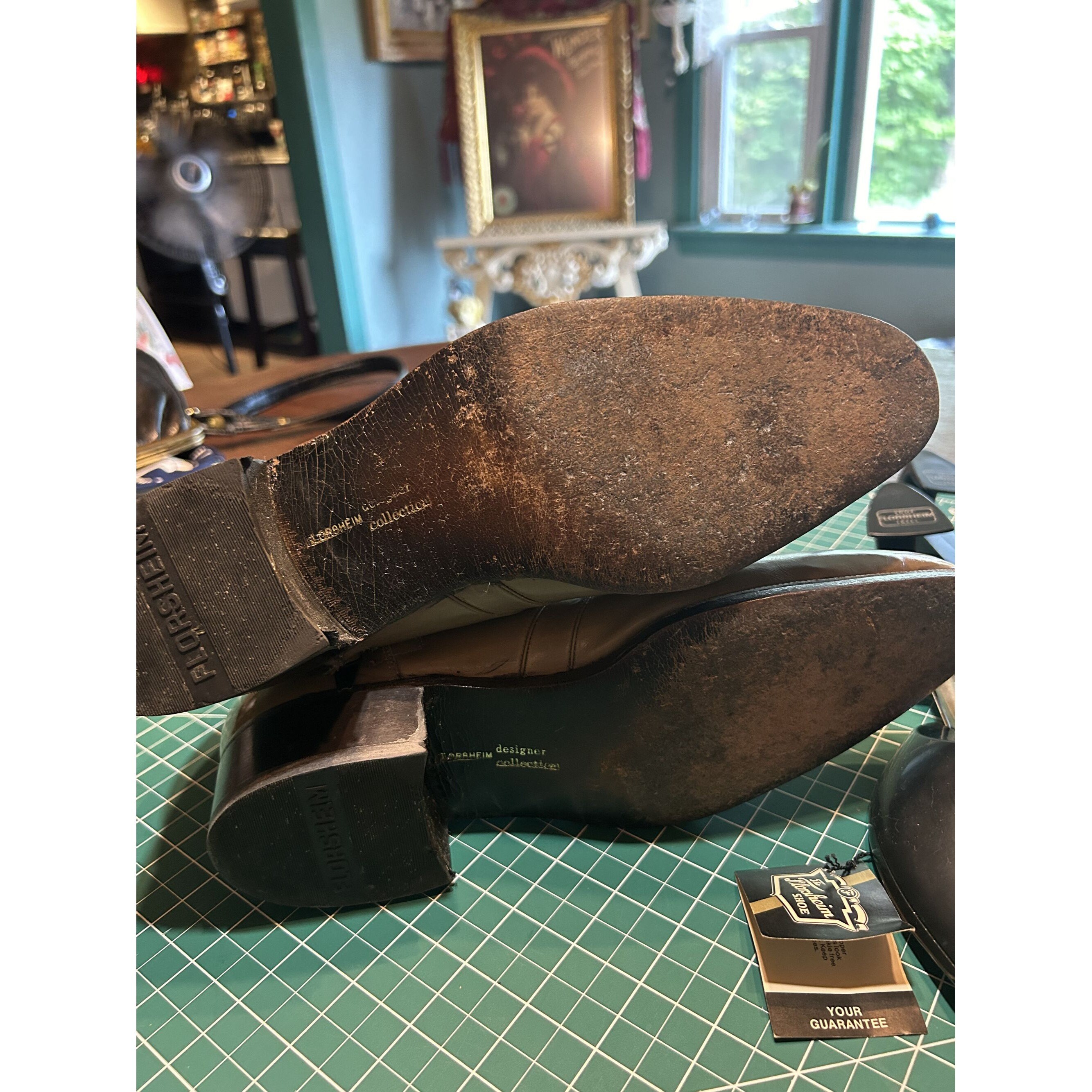 Vintage 1960 Paladium Designer Collection Leather Boots Size 8.5 Vintage 1960 Paladium Designer Collection Leather Boots Size  main image 2