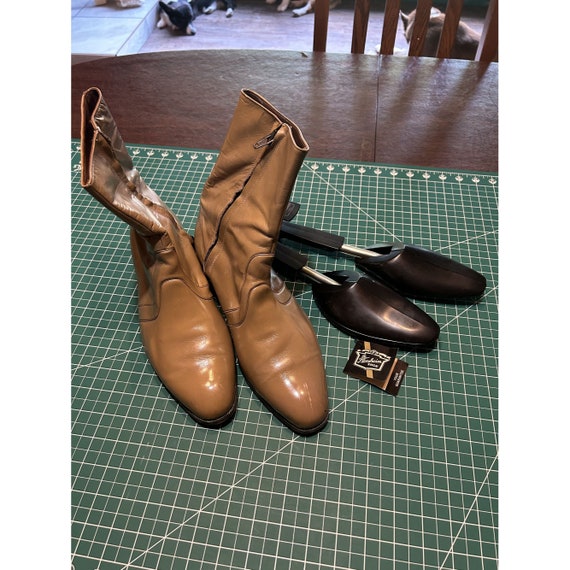 Vintage 1960 Paladium Designer Collection Leather Boots Size  display picture 2