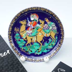 Björn Wiinblad SINDBAD the SEAFAHRER, collector&#39;s plate from Rosenthal Studio Linie, 1984-1987