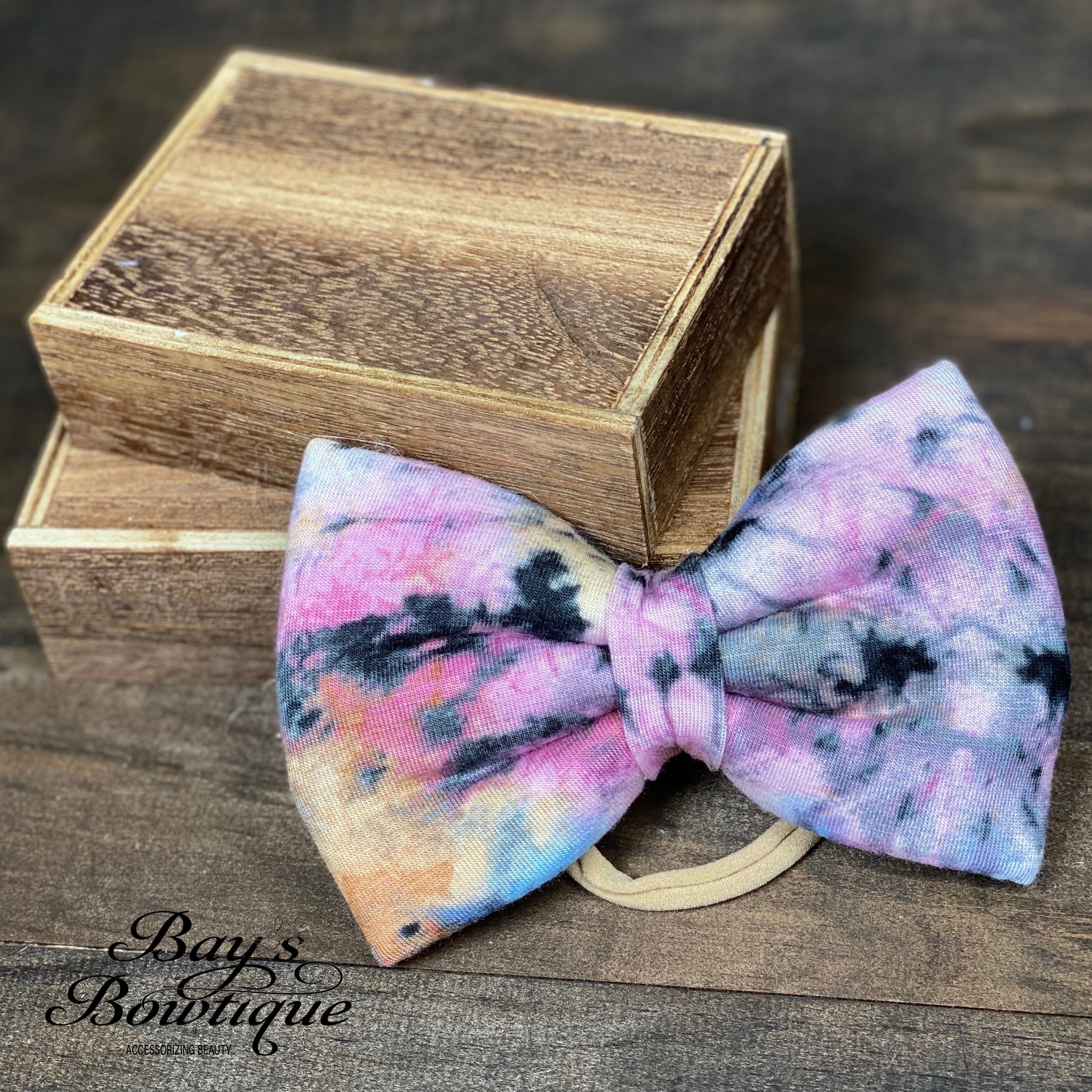 purple dog bow tie