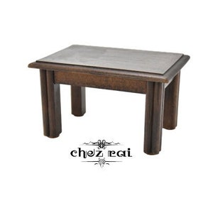 Vintage French Wooden Stool Footstool Footrest Small Bench Step Plant Stand Seat Kid&#39;s Room Decor Plant Stand Farmhouse Rustic / Chez Rai