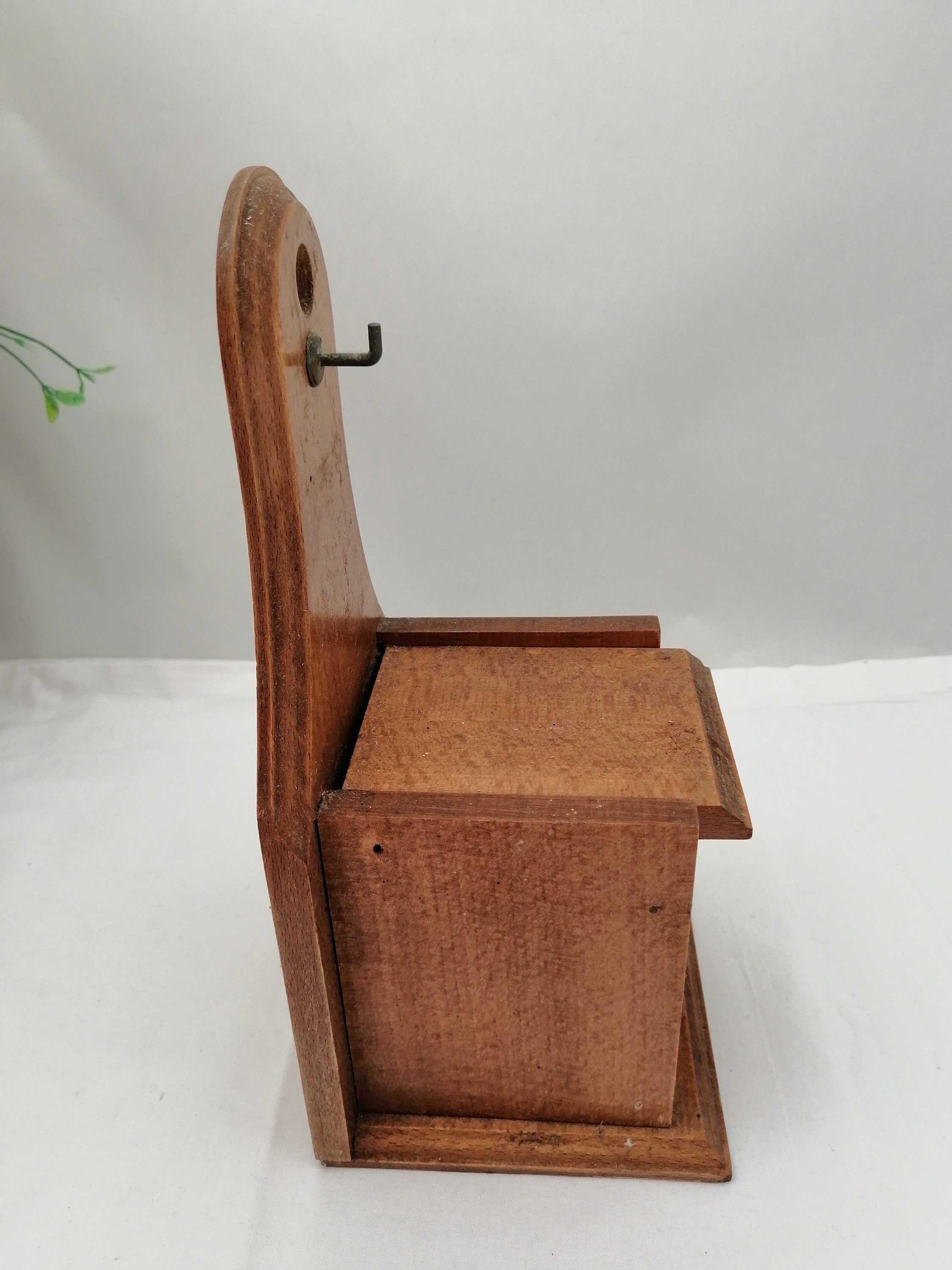 Vintage French Wooden Box String Box Ficelle String Holder | Etsy