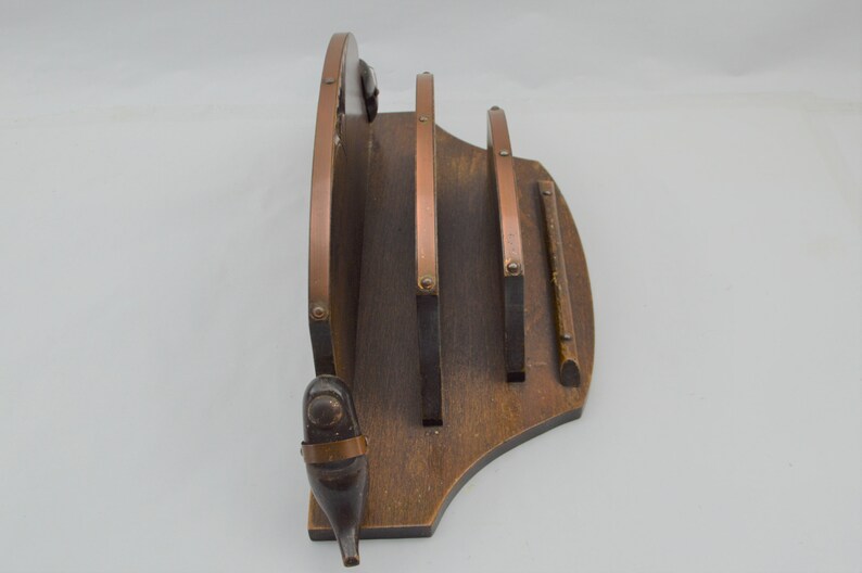 French Letter Rack Vintage French Found Wooden Letter Rack Table Top Decor Wooden Letters ...