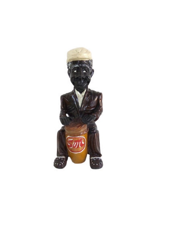 Vintage Grand Musicien Noir Artiste Entertainer Diva Music Man Concert Home Decor Ornament Gift Sing