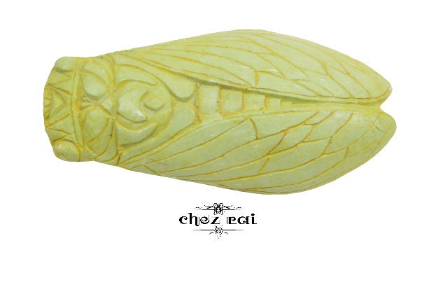 Vintage Français Cicada Wall Hanging Decor Ornement Support d'affichage de La Fenêtre Vitrine Souven