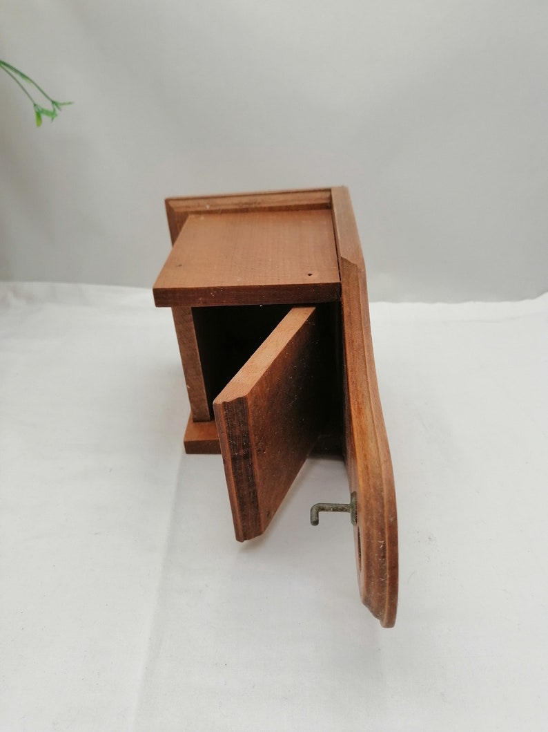 Vintage French Wooden Box String Box Ficelle String Holder - Etsy