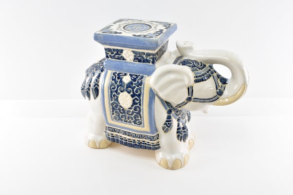 Ceramic cheap elephant stool