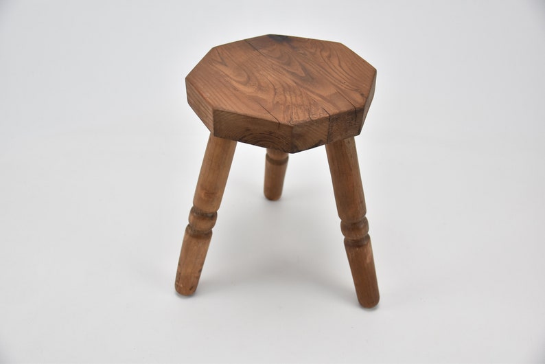 Octagonal Stool Vintage 13