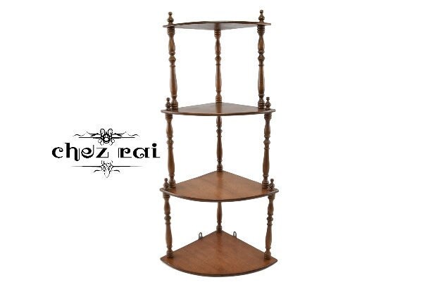 Vintage Étagère D'angle