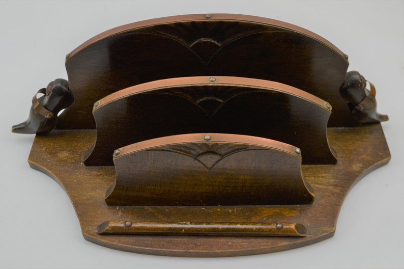 French Letter Rack Vintage French Found Wooden Letter Rack Table Top Decor Wooden Letters ...