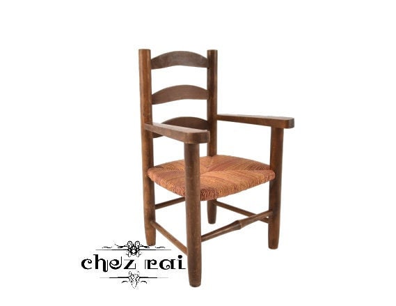 Buy Solid Wood Arm Chair Online In India Etsy India