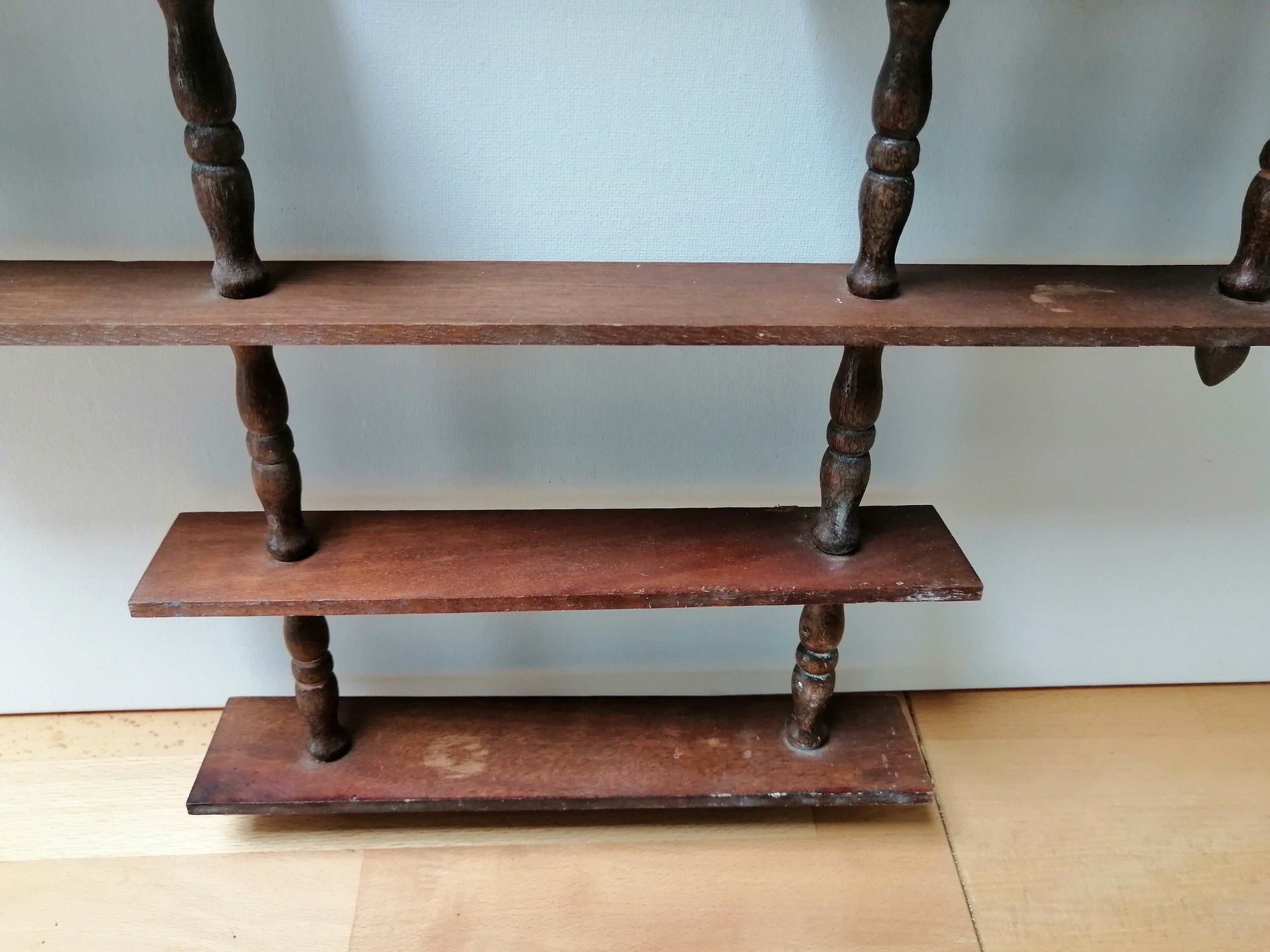 Vintage French Wall Mount 5 Tiered Shelf Rack French Country - Etsy