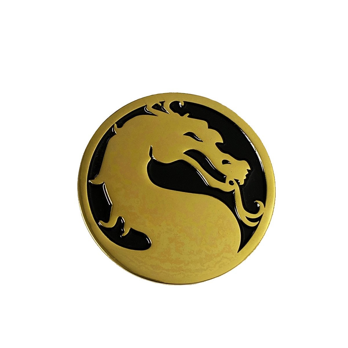 Scorpion Fatality Sliding Mortal Kombat Pin Glow in the Dark 