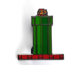 Mario Pipe Warp from Super Mario Bros 1 NES Nintendo 1.25" Enamel Pin