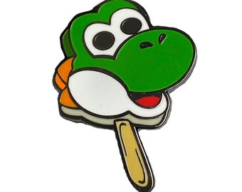 Yoshi Green Pop-Artsicle Enamel Pin