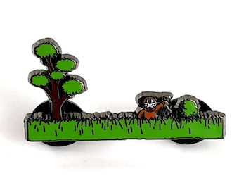 Duck Hunt Dog Scene Nintendo NES 1.25" Enamel Pin