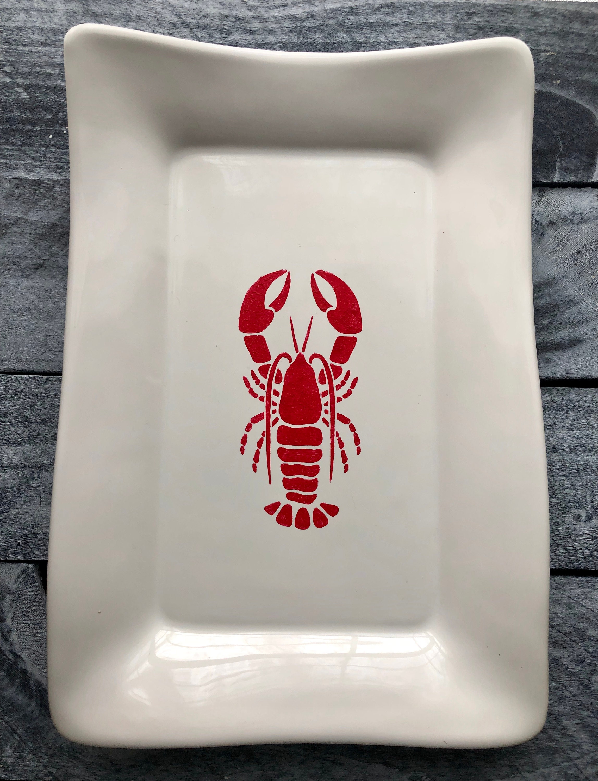 Lobster Plate Etsy