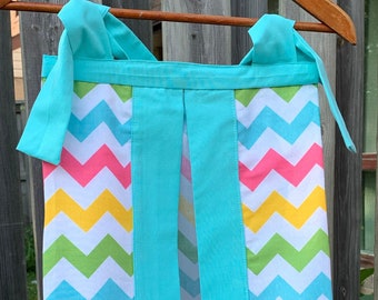 Diaper Stacker -Nappy Stacker - Diaper Organizer --> Chevron Pattern