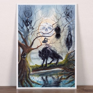 Creepy Nude - Etsy