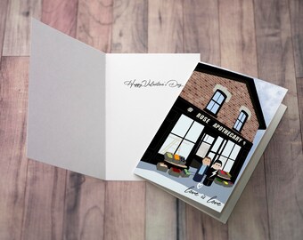 David Rose | Valentinstag | Valentinstagskarte | Hochzeitskarte | Liebe