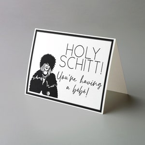 ¡Santo cielo! / Bebe / Moira Rose / Regalo / Tarjeta de Baby Shower / Tarjeta de Bebé