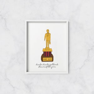 Dundie Award | Doobie Doobie Pothead Stoner of the Year | The Office Print | Michael Scott | Andy Benard