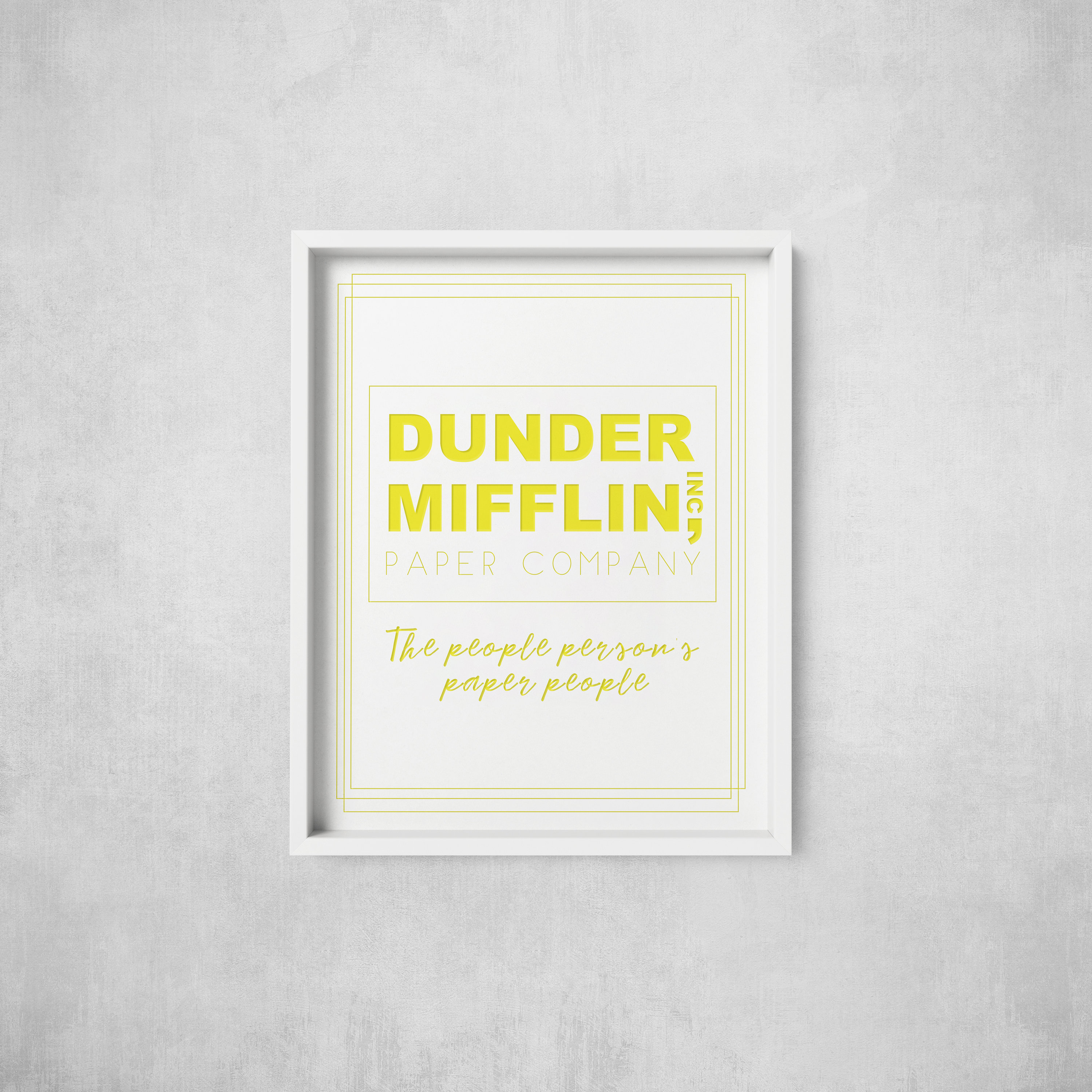 Dunder Mifflin Paper Company Photographic Print for Sale by thecansone