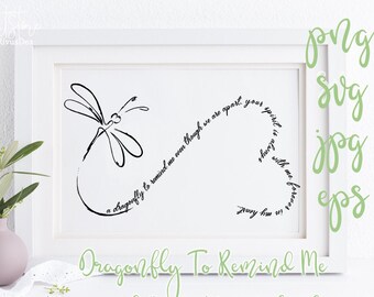 Download Dragonfly Remind Me Etsy